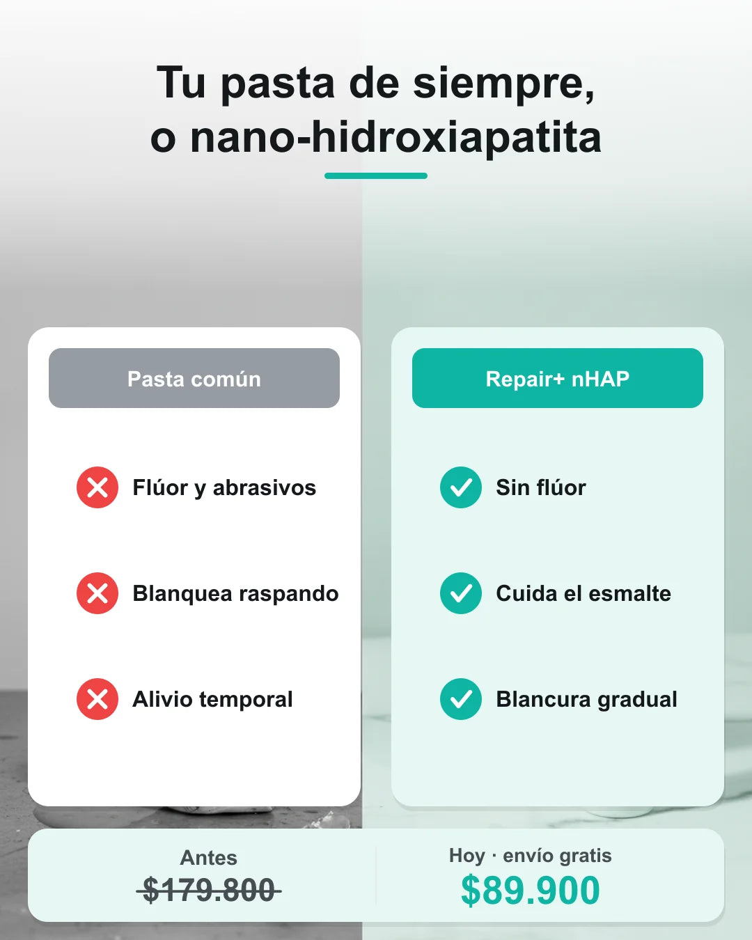 Pasta Dental Repair+ nHAP 7