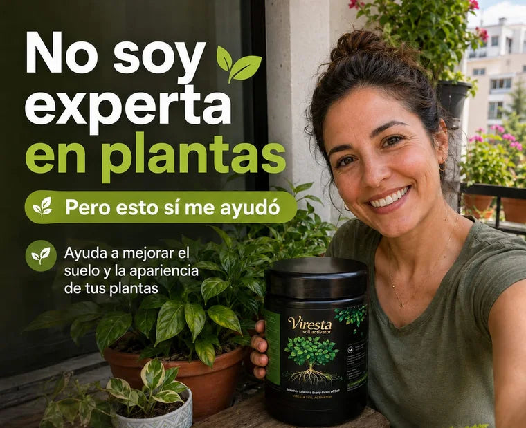Viresta — activador de suelo para revivir plantas